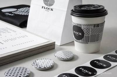 FLOCK CAFé 品牌形象策劃與設計_涵象設計整合