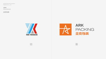 亞克包裝制品公司vi設(shè)計(jì),logo形象升級設(shè)計(jì)